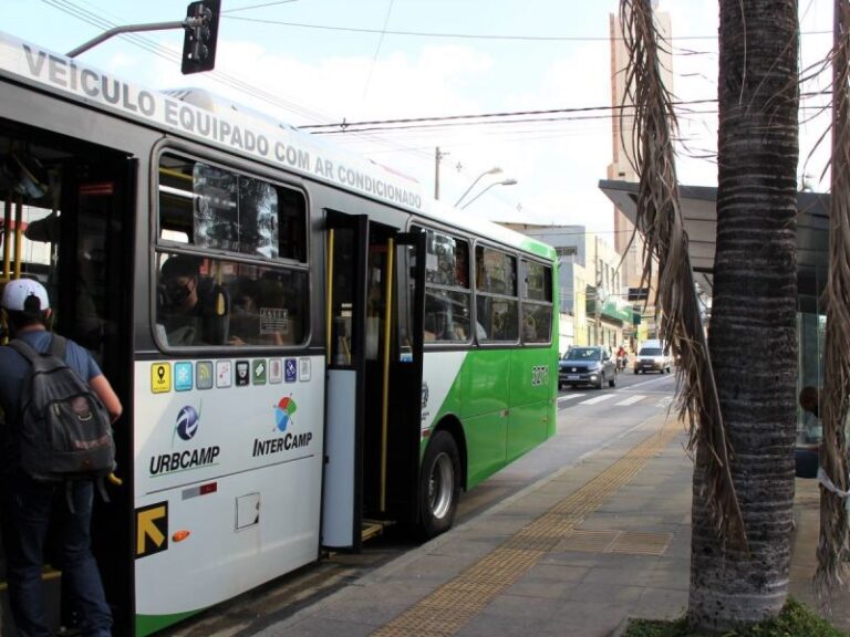 Obras do “Piscinão” alteram itinerário de seis linhas de ônibus no Centro de Campinas (SP) nesta segunda-feira (16)