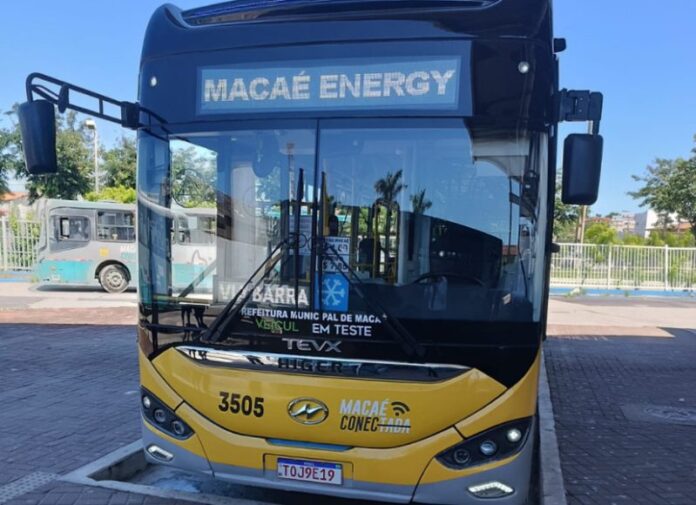 Público conta com linha de ônibus elétrico para o Macaé Energy 2026 a partir desta terça-feira (17)