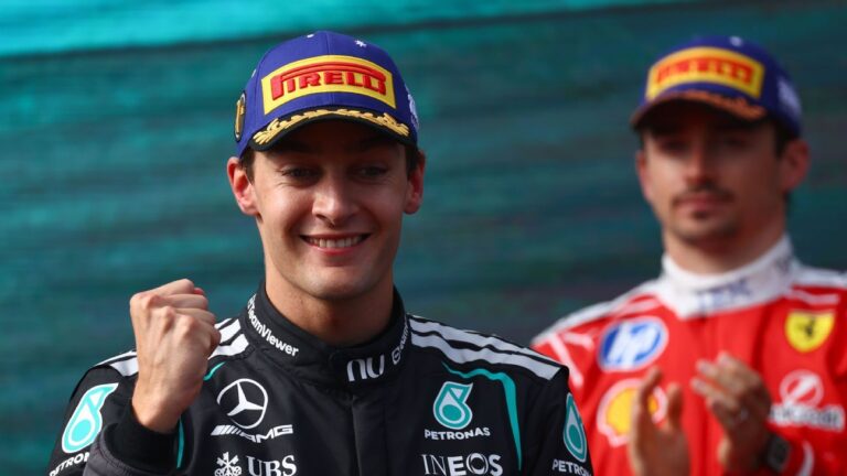 Russell vence GP da Austrália em final de semana dominante da Mercedes; Gabriel Bortoleto termina em 9°