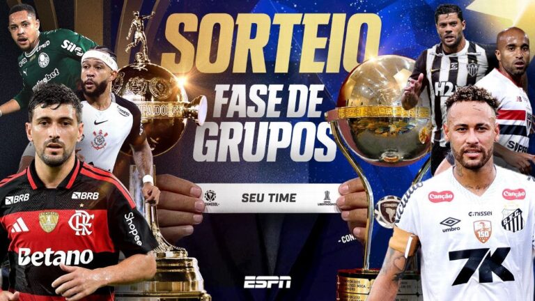 Sorteio da Libertadores e Sul-Americana AO VIVO: assista à definição dos grupos no YouTube da ESPN