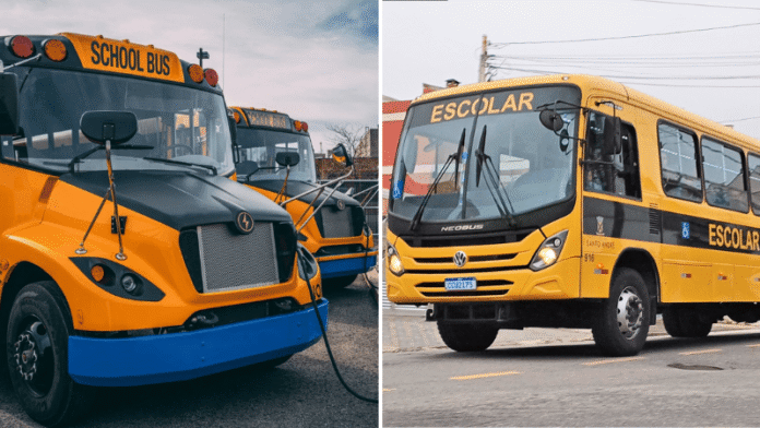 Confira as principais atualizações técnicas dos modelos de ônibus exigidos na licitação do Caminho da Escola