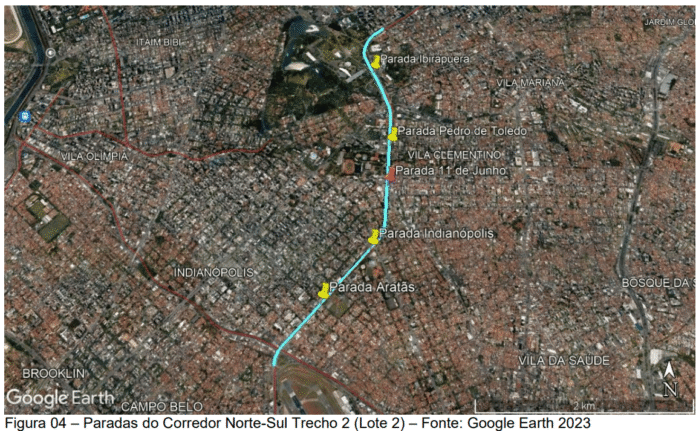 Corredor Norte–Sul tem contrato suspenso por 120 dias em São Paulo