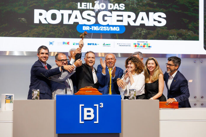 EcoRodovias vence leilão de concessão do trecho das rodovias BR‑251/MG e BR‑116/MG, conhecido como Rota das Gerais