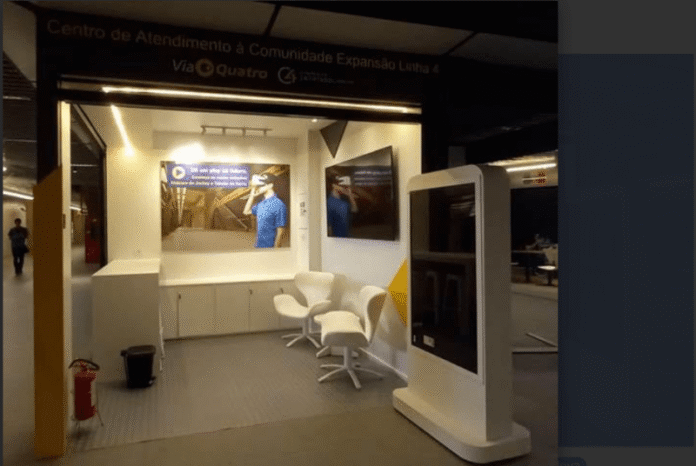 Motiva implanta Centros de Atendimento à Comunidade para apoiar extensão da Linha 4-Amarela