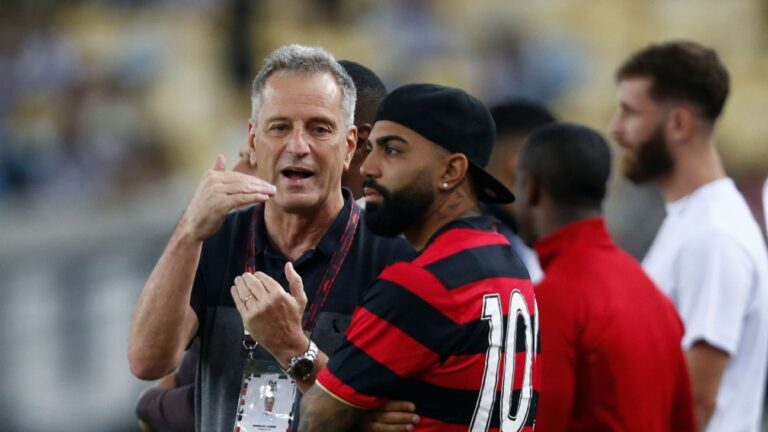 Pai de Gabigol rebate Landim e diz que atacante não está no Flamengo por culpa do ex-presidente: ‘Se honrasse a palavra’