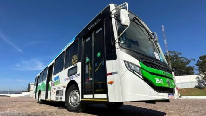 Projeto visual dos novos ônibus é inspirado nas cores da bandeira e em símbolos históricos de Jundiaí
