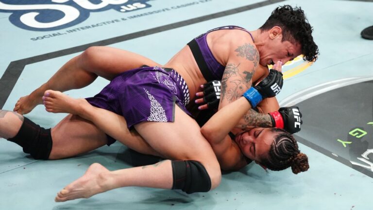 Virna Jandiroba despacha Tabatha Ricci com facilidade e pede revanche com Mackenzie Dern