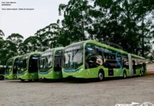 Anfavea prevê vendas 450 mil veículos eletrificados em 2026. Em ônibus, Eletra/Caio lidera abril com 76% de mercado, segundo Fenabrave