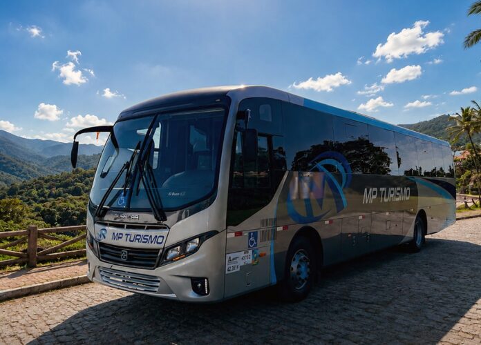 MP Turismo incorpora novo ônibus Busscar para operações de fretamento e viagens no Sul